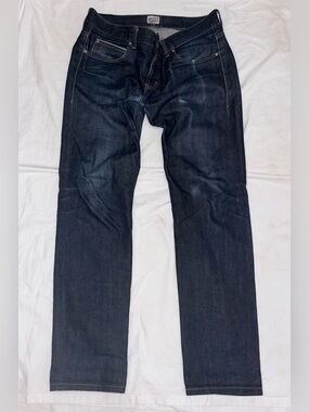 Naked & Famous Denim Men’s Dark Indigo Straight Jeans